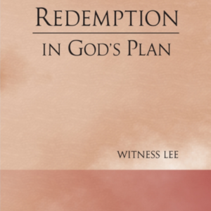 Redemption in God’s Plan