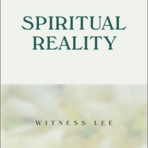 Spiritual Reality