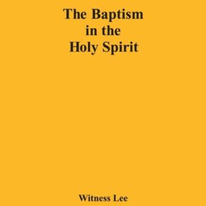 Baptism in the Holy Spirit, The
