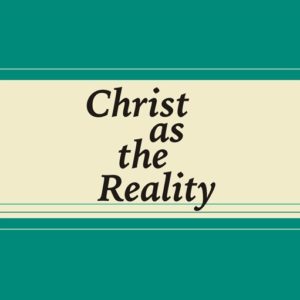 Christ as the Reality
