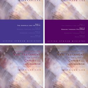 General Sketch of the New Testament in the Light of Christ and the Church (4 volume set)