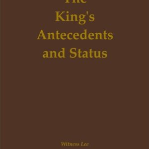 King’s Antecedents and Status, The