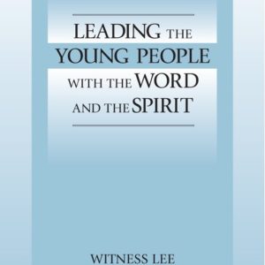 Leading the Young People with the Word and the Spirit