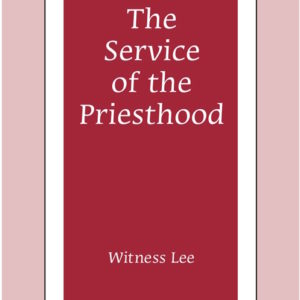 Service of the Priesthood, The