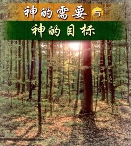 神的需要与神的目标（简）
