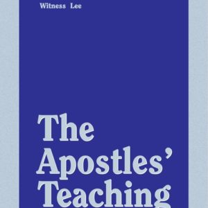 Apostles' Teaching, The