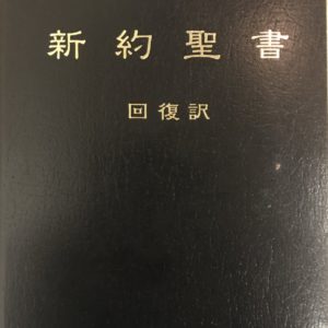 RcV (Japanese)-New Testament w/Notes, Black