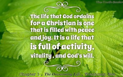 The Life that God has ordained for a Christian