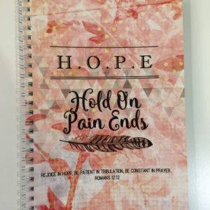 Ring-binding Notebook 笔记本 (Hope - Hold On Pain Ends)
