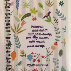 Ring-binding Notebook 笔记本 (Heaven and earth will pass away, but My words will never pass away)