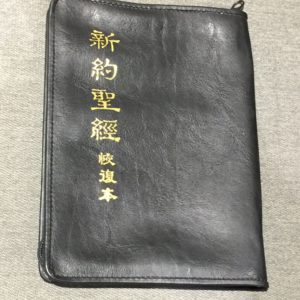 Bible Cover - Chinese New Testament RcV Bible 中文新约带注解圣经皮套