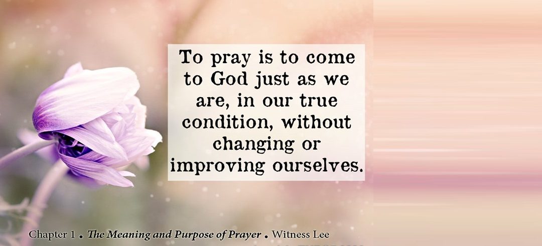 The Best and Most Valuable Prayer