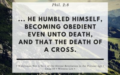 To Live A Crucified Life