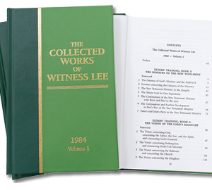 The Collected Works of Witness Lee (CWWL, 136 Volume set)