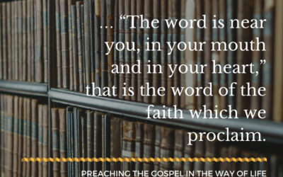 Speaking the Word as the Living Spirit