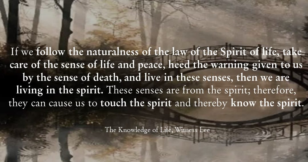 CBC 7 The Knowledge of Life – 3rd session: How to touch and know the spirit?